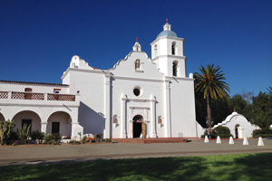 San Luis Rey Mission in Oceanside, CA